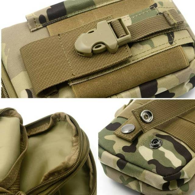 Tas Pinggang Dompet HP Army