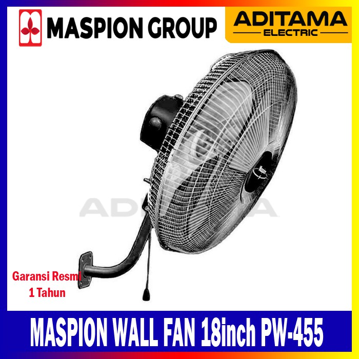 GOJEK GRAB MASPION WALL FAN POWER 18Inch PW-455 PW455