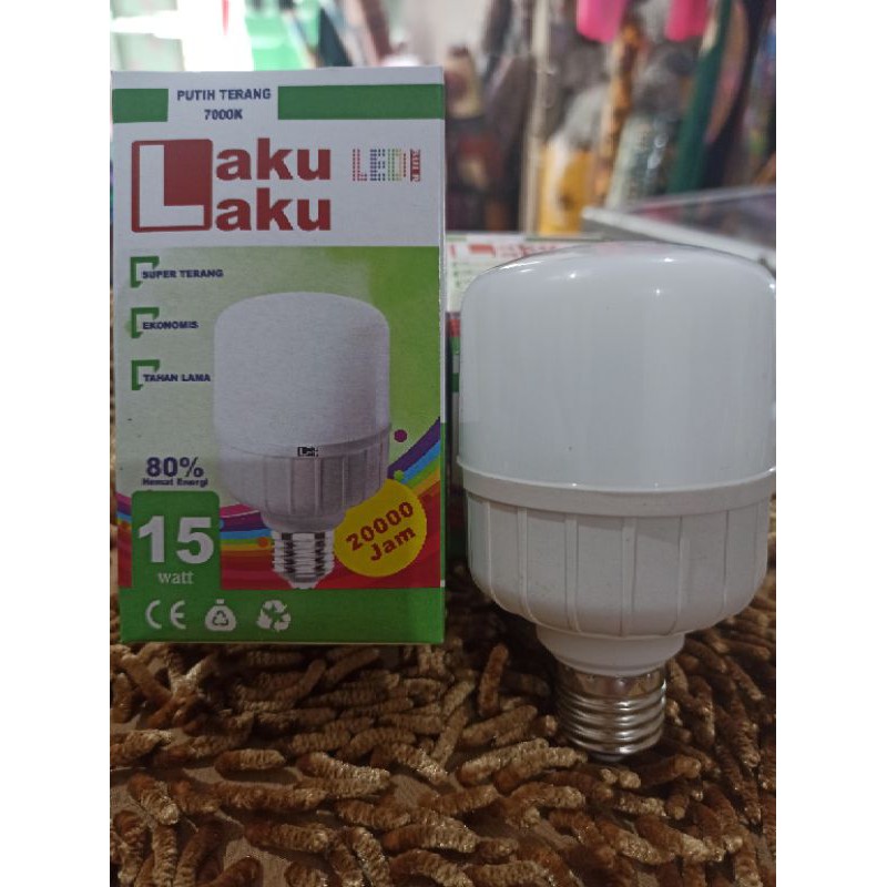 Dop Bohlam LED LAKU-LAKU 15W Laku Lakulaku