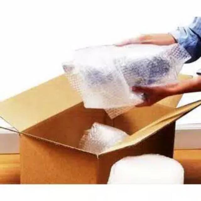 BUBBLE WRAP + DUS + KANTONG PLASTIK / KRESEK - SAFTY PACKING