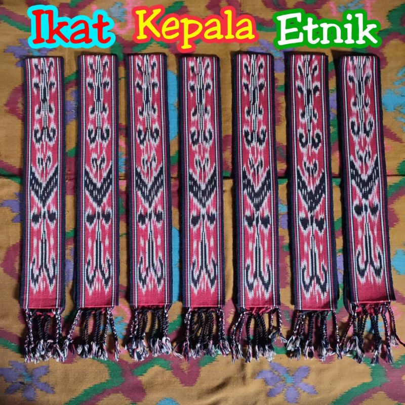 Scarf Etnik Dayak, Ikat Kepala Etnik Tenun