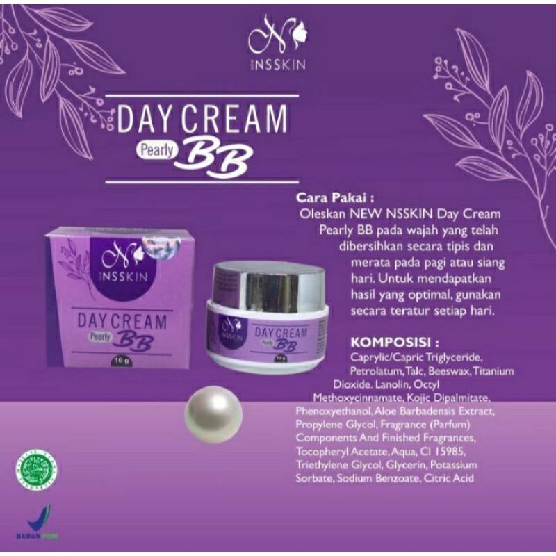 DAY CREAM PEARLY BB NEW NSSKIN ORI MURAH | GROSIR NEW NS SKINCARE | ROSE NEW NSSKIN | DISTRIBUTOR