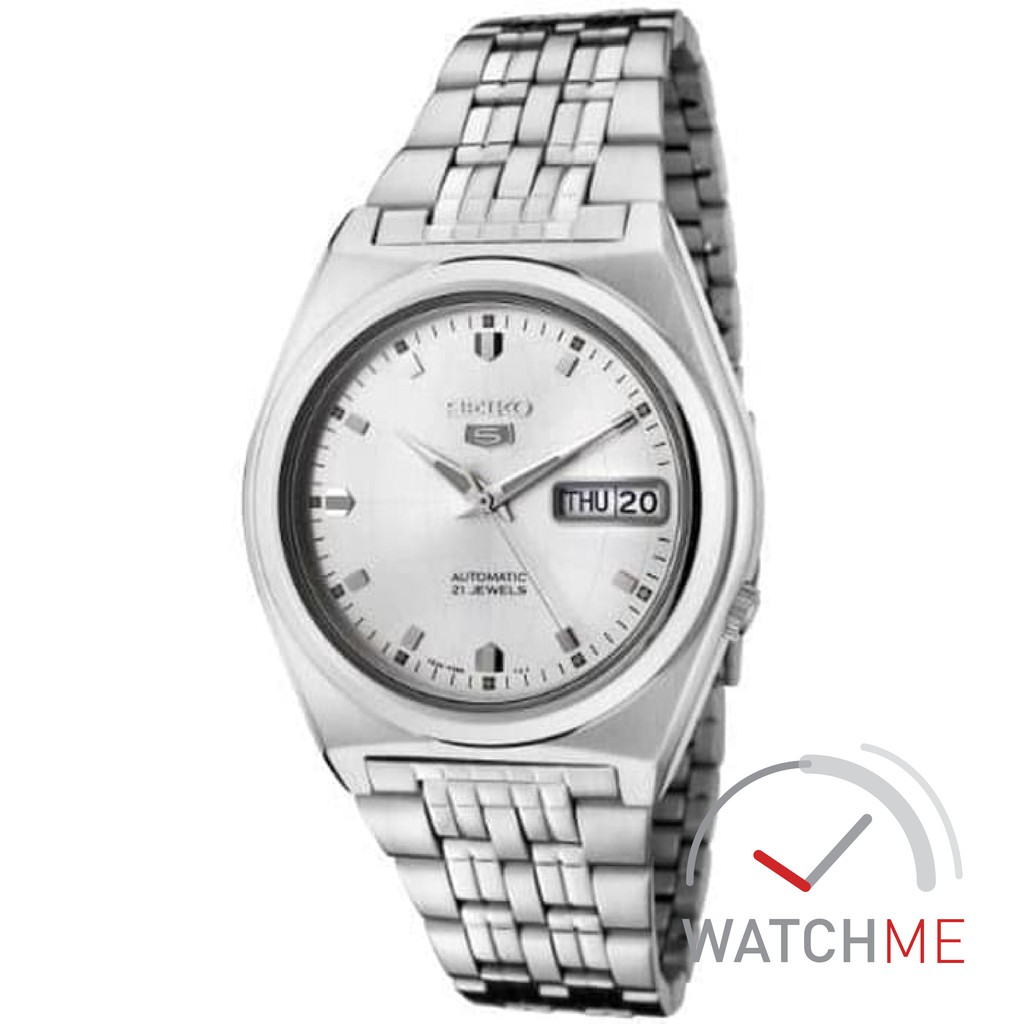 Jam Tangan Seiko 5 SNK661K1 Automatic Full Silver 30m Stainless Steel Original Bergaransi