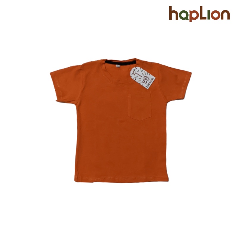 Kaos Polos Saku Anak Unisex 1-5 Tahun | Haplion Kidswear