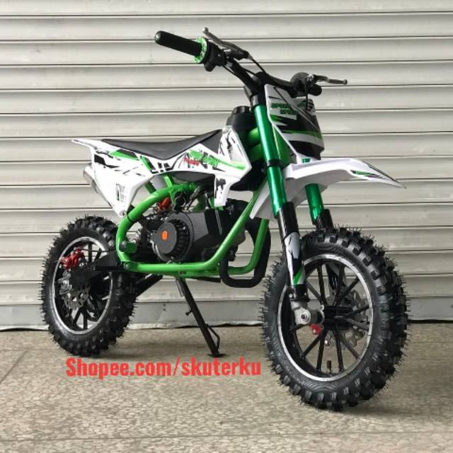 Motor mini trail 50cc New SK Motor trail anak motor trail 2Tak 50cc MESIN ZK