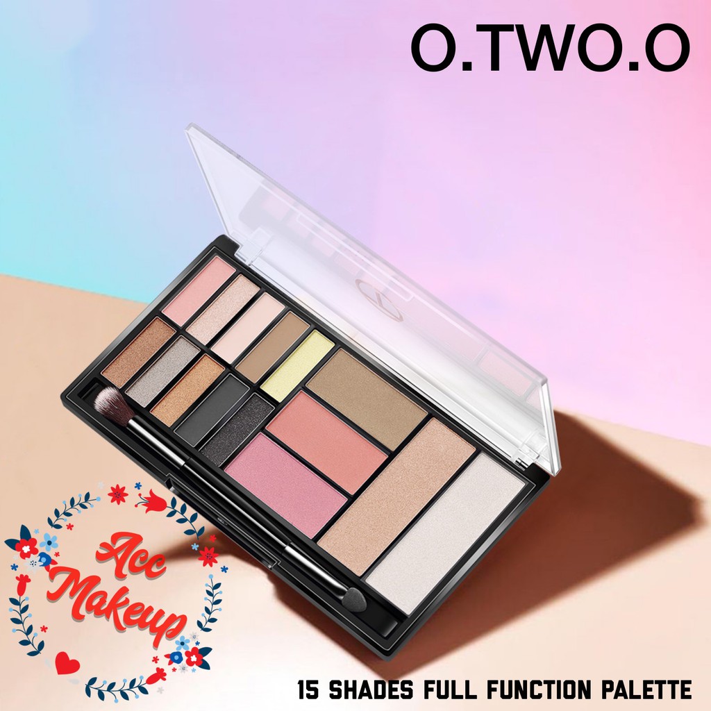 eyeshadow contour and highlight palette