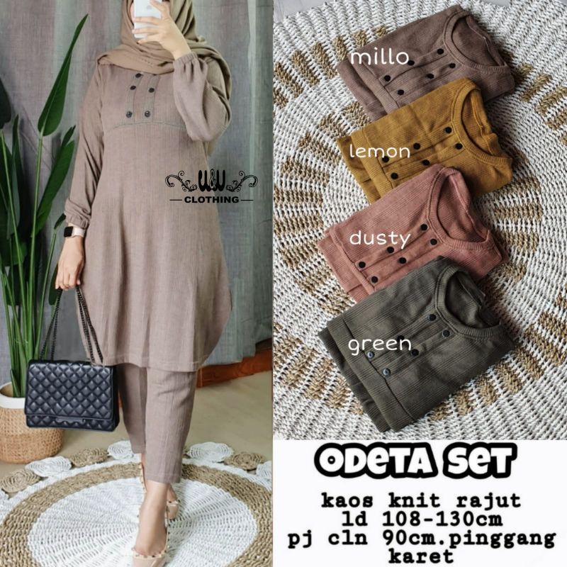 odeta set kaos knit