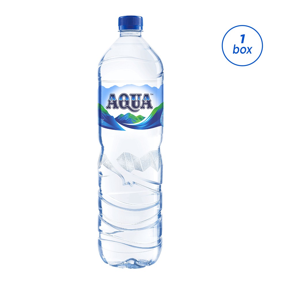  AQUA Air Mineral  1500ml 12 botol Shopee Indonesia