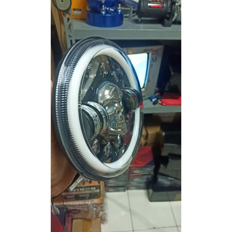 headlamp led bulat 7inch