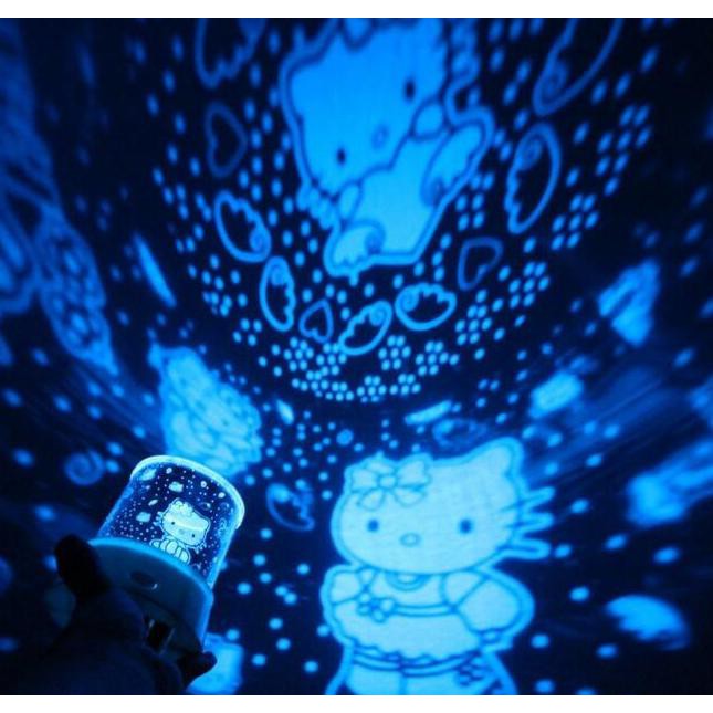 LAMPU TIDUR PROYEKTOR "STAR MASTER" HELLOKITTY DORAEMON