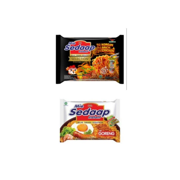 

mie sedaap goreng original/korean selection