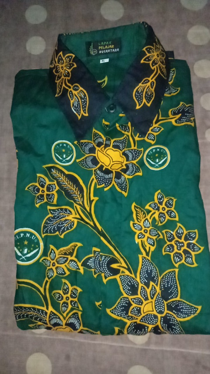 Batik Ipnu Nasional Kemeja Batik Ipnu Lengan Panjang