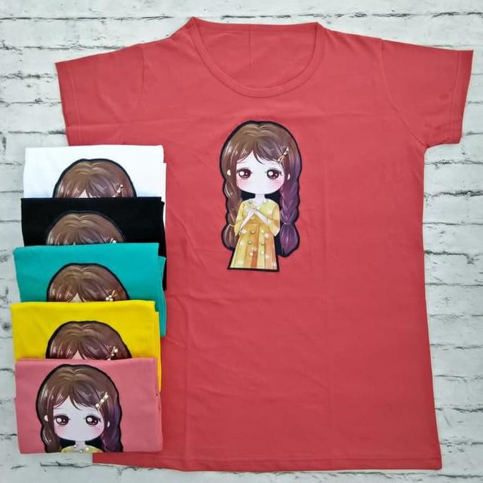 Kualitas Terbaik Kaos Jumbo Cute Girls XXXL Oreenjy Cupcake DISKON