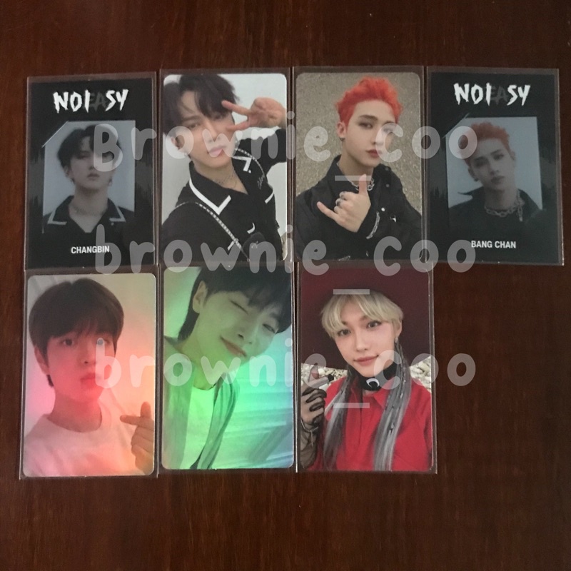 PC STRAYKIDS NOEASY, ODDINARY BANGCHAN, CHANGBIN, SEUNGMIN FELIX, NACIFIC SEUNGMIN R2, I.N R2