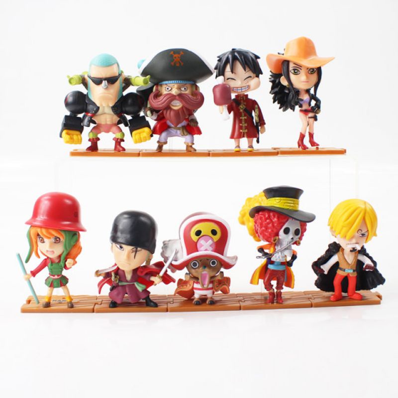 Action Figure One Piece Mugiwara Movie Z Puzzle set