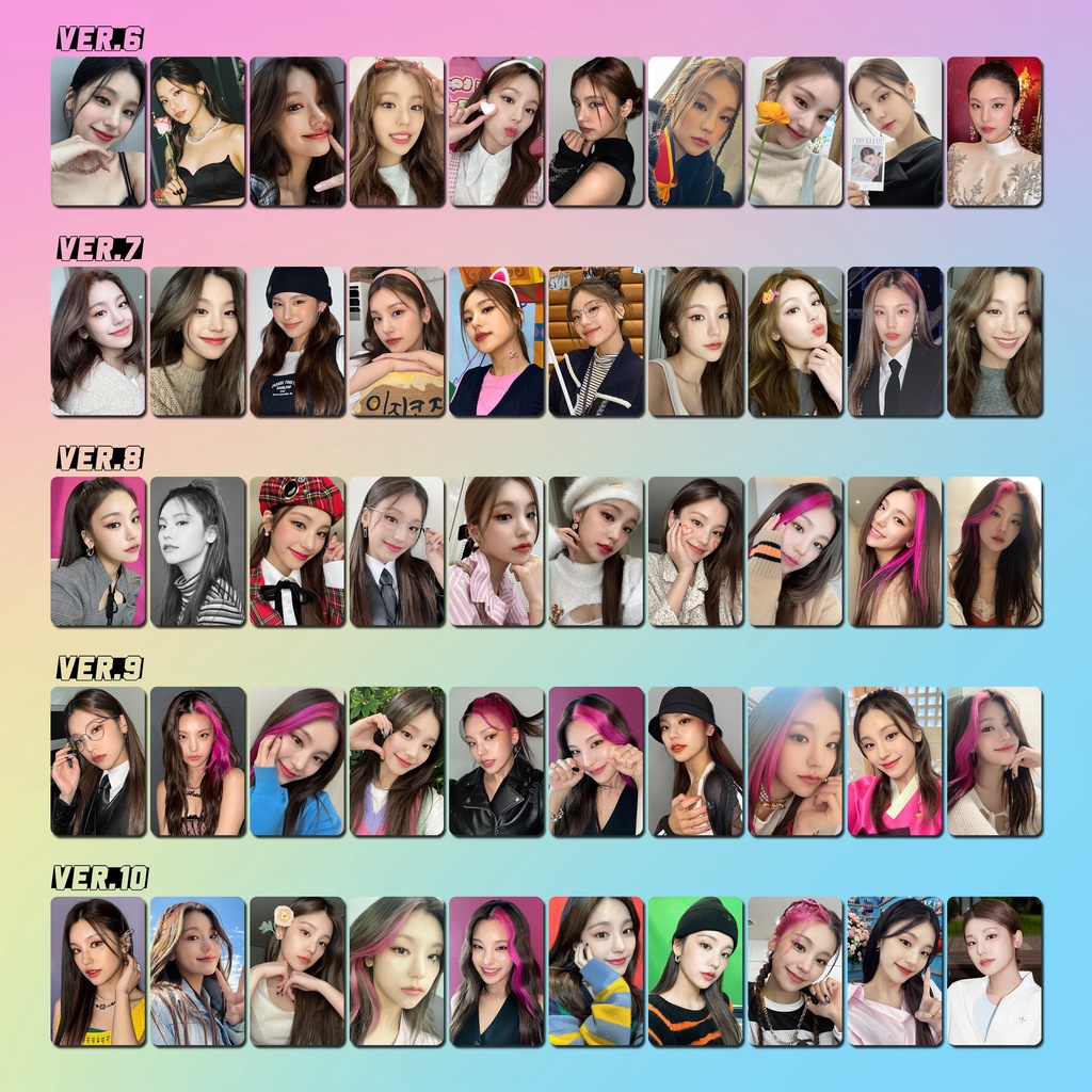 UNOFFICIAL PHOTOCARD ITZY MEMBER SELCA