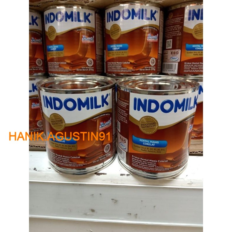 

SUSU KENTAL MANIS INDOMILK 370GR