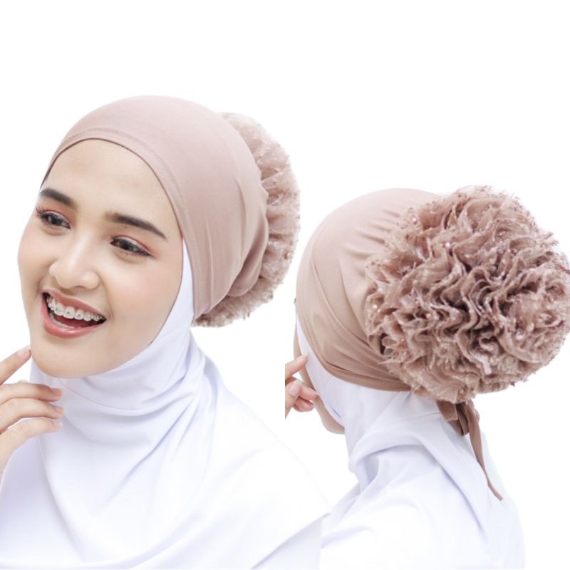 inner hijab turki renda cepol renda premium burkat termurah