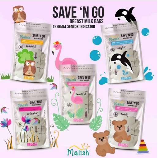 Jessen MALISH Kantong Asi / Breastmilk Storage Bags Save n