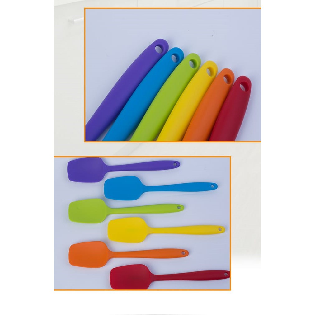 Spatula sendok sutil silicone tahan panas food grade