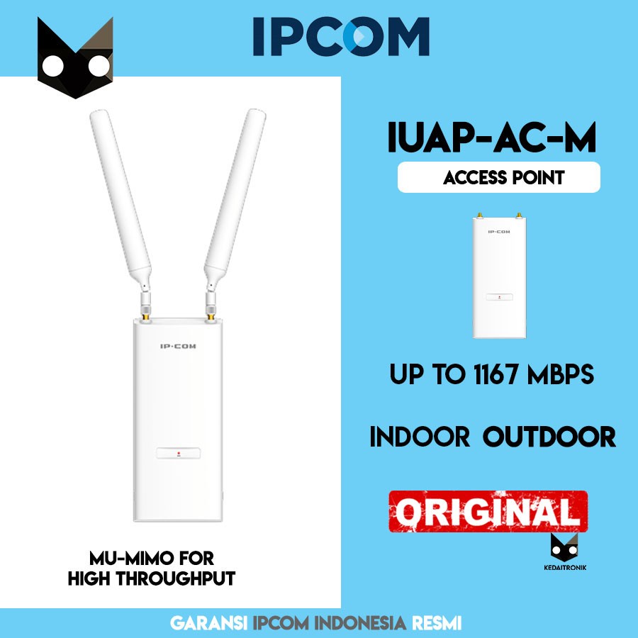 iUAP-AC-M Indoor/Outdoor Wi-Fi Access Point iUAP AC M MU-MIMO DualBand