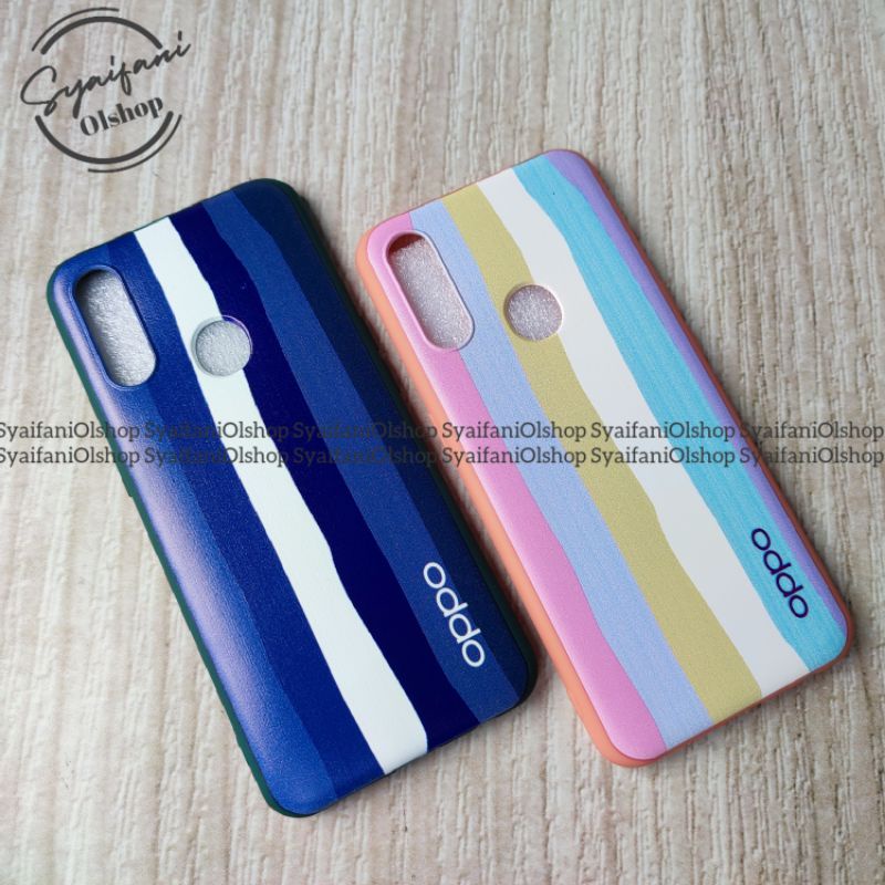 Softcase Oppo A31 / CPH2015, CPH2073, CPH2081, CPH2029, CPH2031 Case Karakter Rainbow