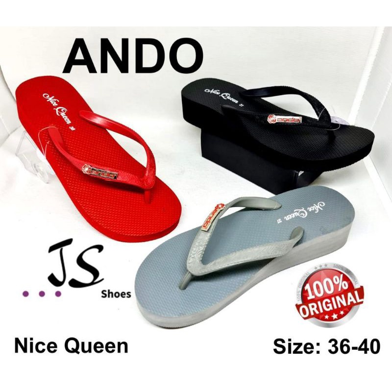 ANDO NICE QUEEN - SANDAL JEPIT SPON WANITA DEWASA ANDO ORIGINAL