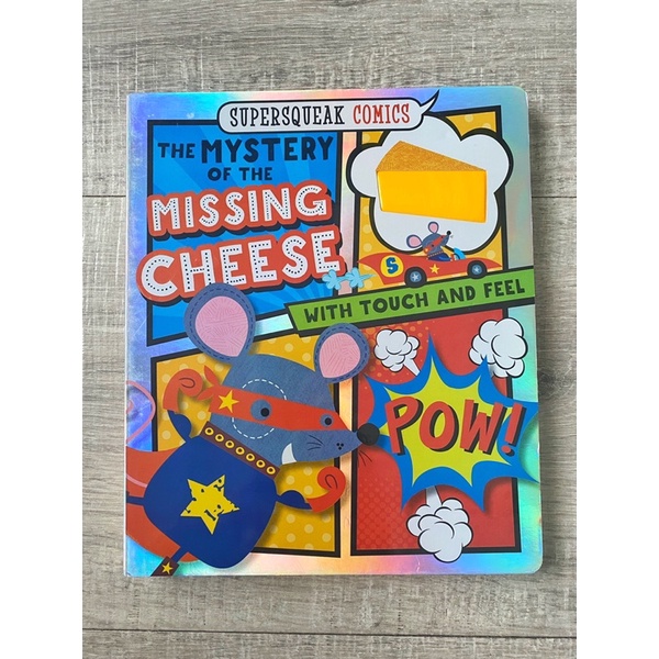 [Preloved] The Mystery of The Missing Cheese Book with Touch and Feel
