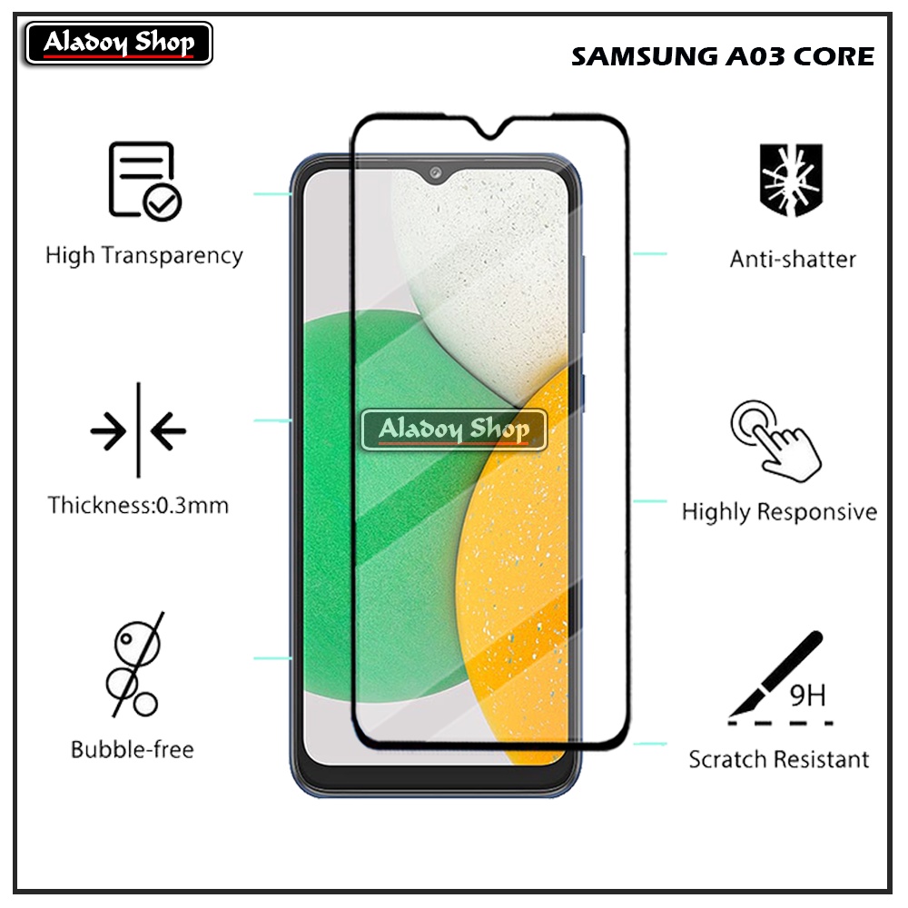 Tempered Glass SAMSUNG A03 CORE 2021 Anti Gores Layar Screen Protector