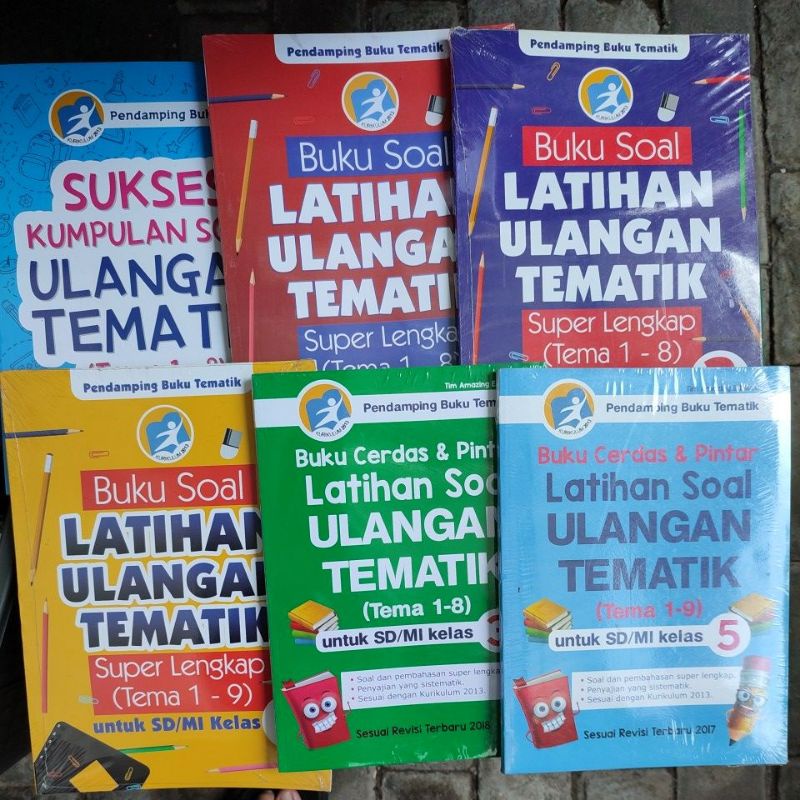 Jual Buku Latihan Soal Tematik Latihan Ulangan Tematik Kumpulan Soal