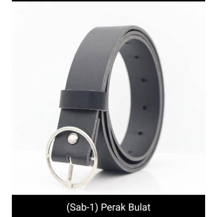 Ikat Pinggang Wanita Ring Belt Polos