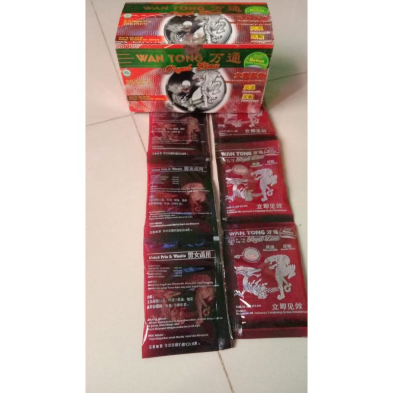 

WANTONG SERBUK. isi 30 pcs