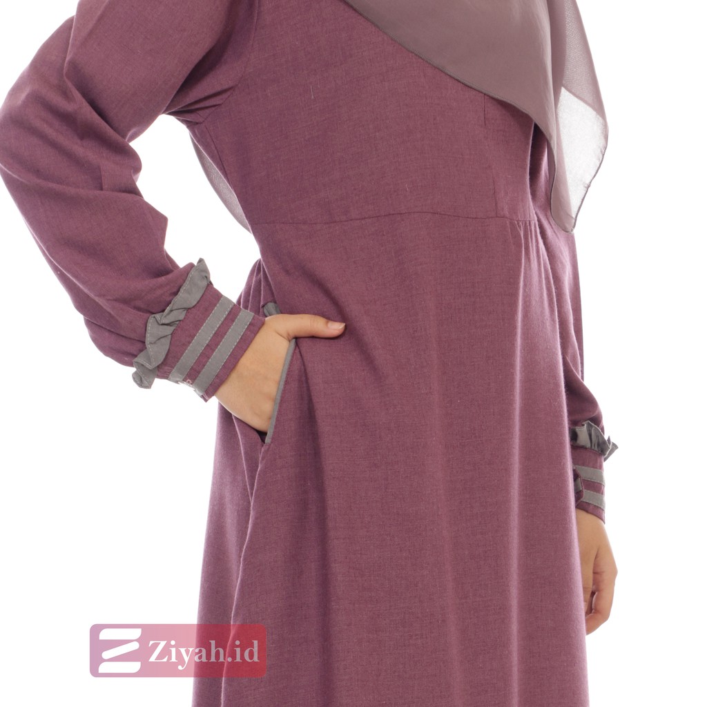 Ziyah.id l Gamis Asiyah Daily  l Muslimah-4