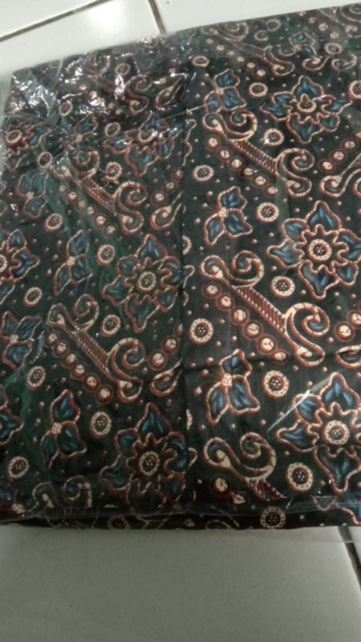 Batik Couple Keluarga Sania Ruffle Ori Ndoro Jowi Dnt Mataram