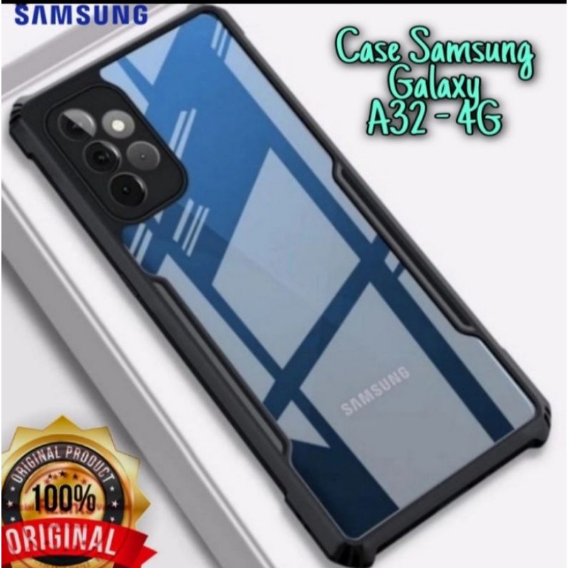 Samsung A32 4G/A52/A72 Ipaky XUNDD Hard Soft Case Shockproof Armor Transparan