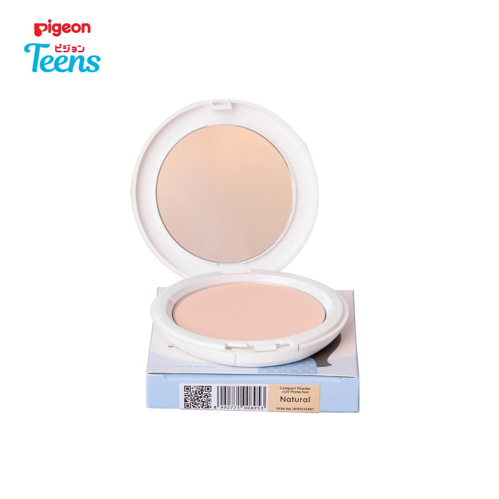 PIGEON TEENTS COMPACT POWDER UV PTOTECTION - BEDAK PADAT REMAJA 14gr BPOM -   Refill Compact Uv Powder Pigeon