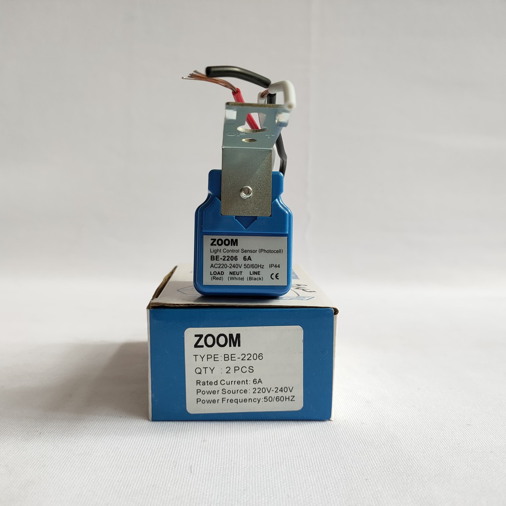 Zoom Photocell Sensor Cahaya 6A