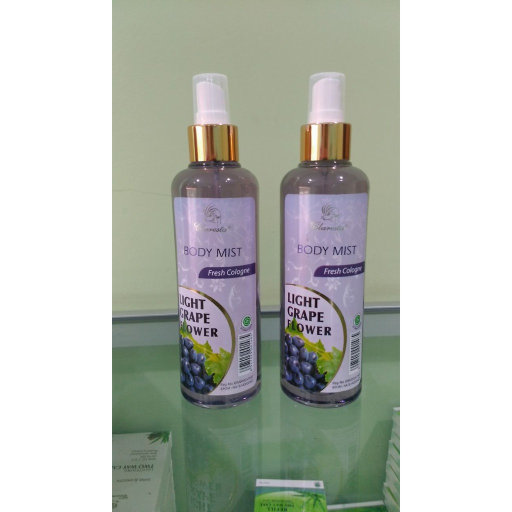 Claresta Body Mist Light Grape Flower 250 ml