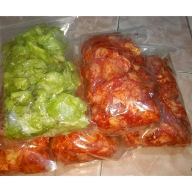 

Keripik singkong aneka rasa