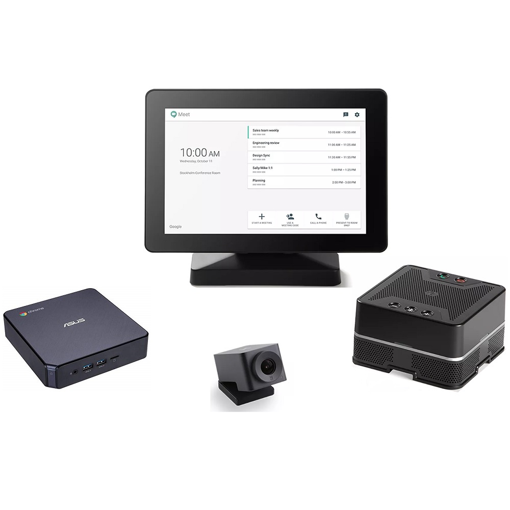 Mini PC ASUS Chromebox CN65 90MS01B1-M01440 Hangouts Meet Hardware i7-8550U 4GB 32GB SSD Chrome OS