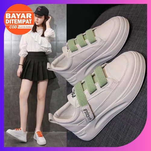 KZT-SW324 COD Termurah Sepatu Import Wanita Sneakers Impor Fashion Premium