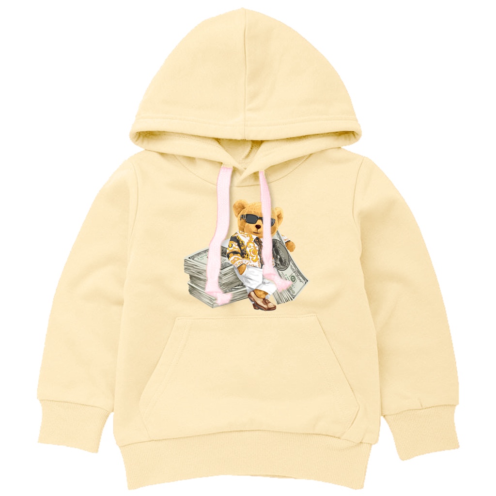 HOODIE anak teddy bear usia 2 - 12 tahun / jaket sweater anak laki laki perempuan switer distro bisa cod