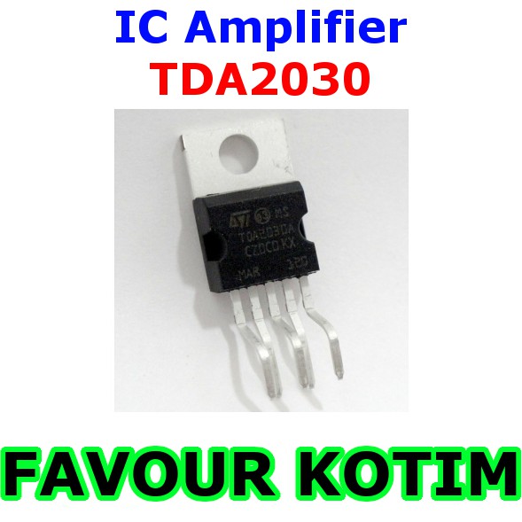 Jual ST IC TDA2030A TDA 2030A TDA 2030 A INTEGRATED CIRCUIT TDA2030