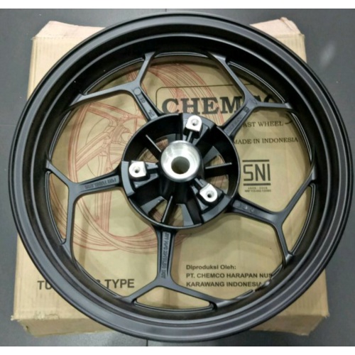 Dijual Velg Belakang Chemco Ninja250fi-N250R-Z250 Velg Chemco Ninja250fi 4.5inc Berkualitas
