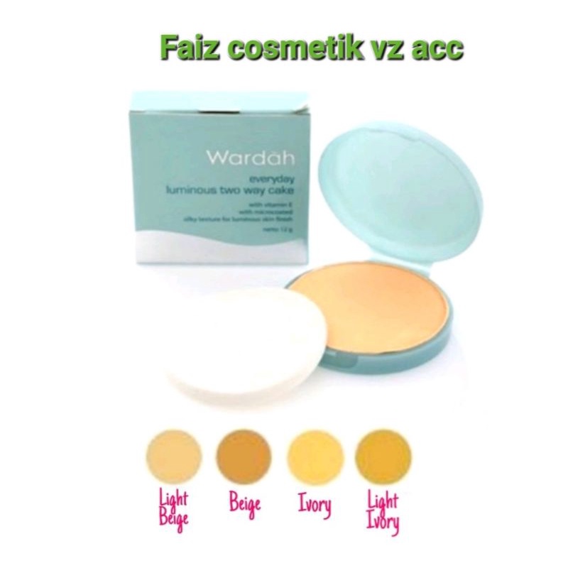 WARDAH REFILL EVERYDAY LUMINOUS TWO WAY CAKE