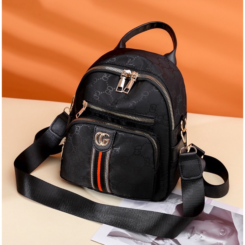 SG1963 syafniegalery ransel multifungsi motif GD murah tas punggung backpack