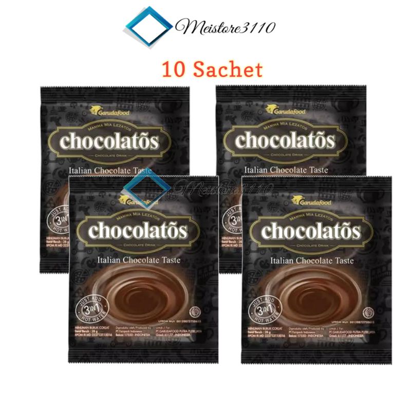 

Chocolatos Drink Bubuk 1renteng 10 Sachet