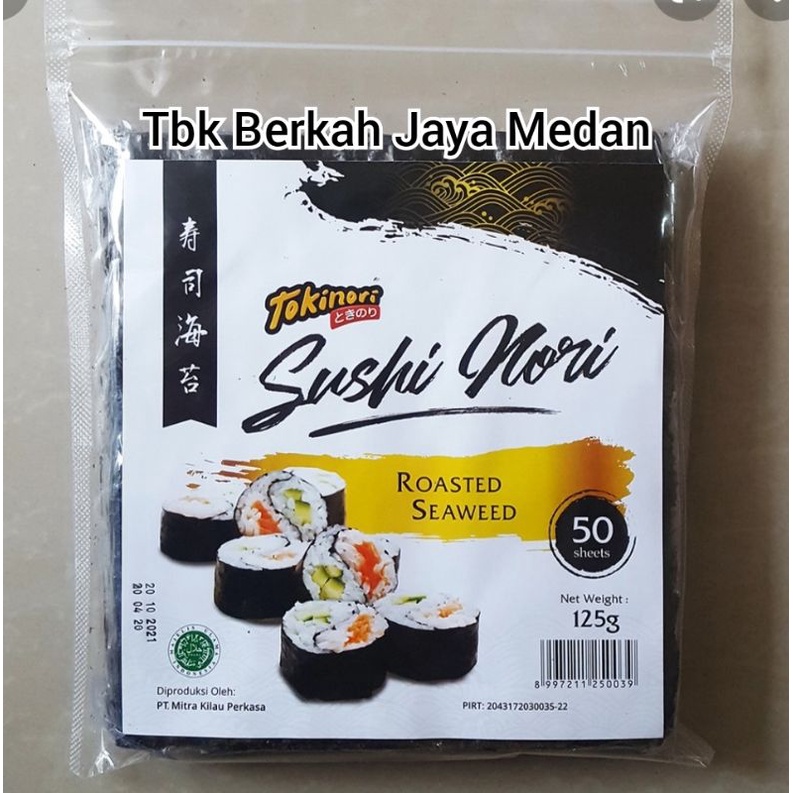 

Rumput laut 50lembar/Sushi Nori/Tokinori/Sushi/Nori