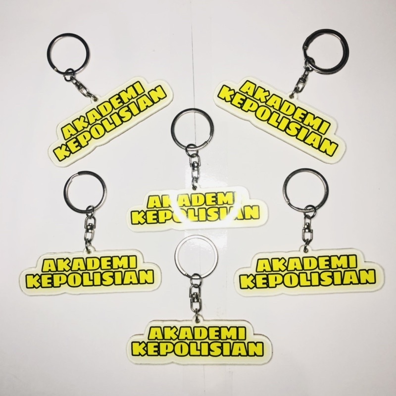 Gantungan Kunci Akpol | Akrilik
