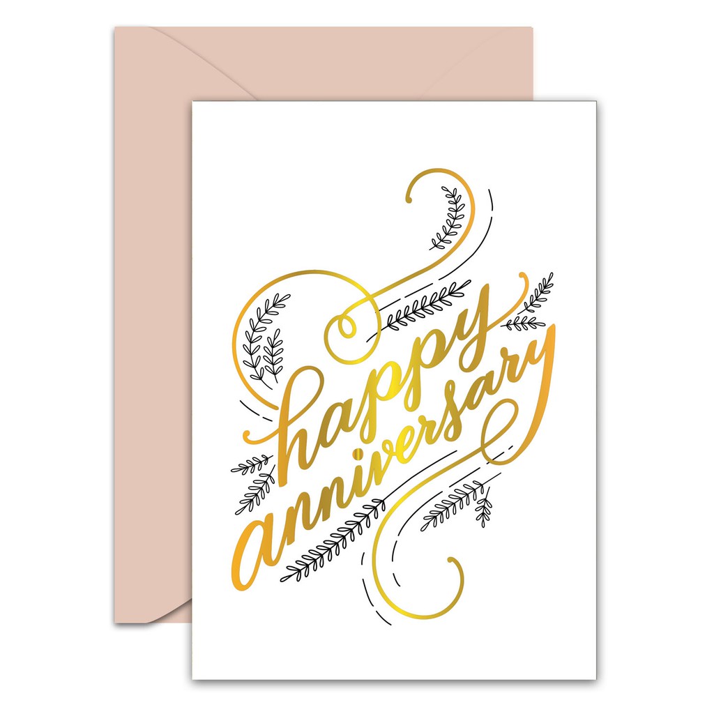 Hallmark Greeting Card Kartu Ucapan Anniversary Hal094 Shopee Indonesia